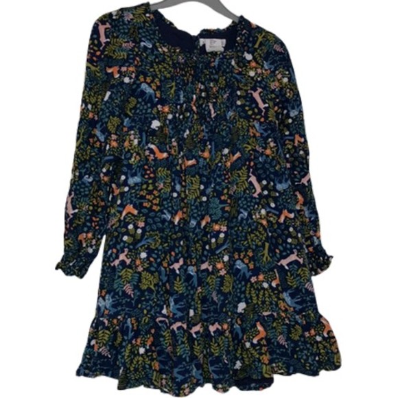 Artisan NY Other - Age 5-6 Years Artisan Ny Wildlife Print Long Sleeve Dress